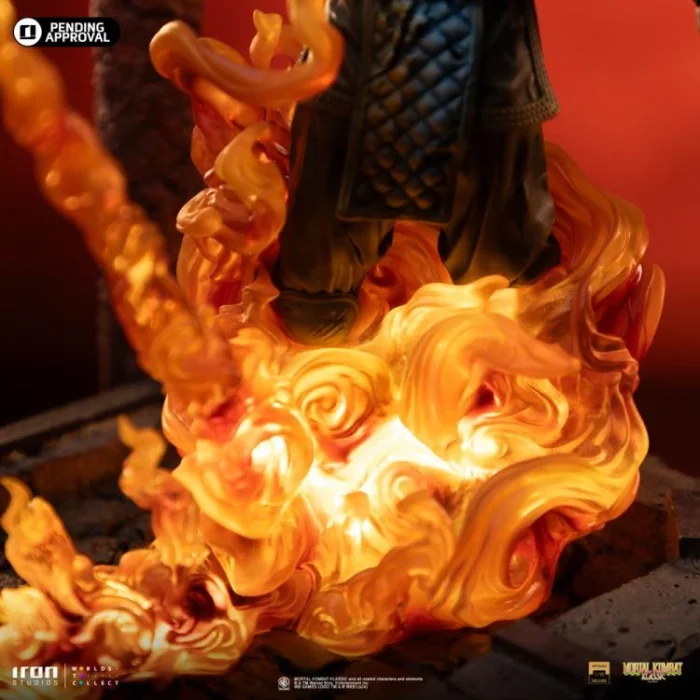 Mortal Kombat Scorpion Fatality 1/10 Deluxe Art Scale - Imagen 11