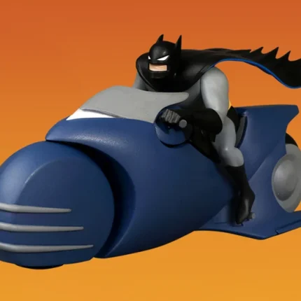 Batman The Animated Series 5 Points Batman and Batcycle