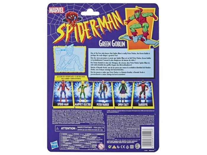 Spider Man Marvel Legends Retro Collection Green Goblin - Imagen 3