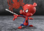 Across the Spider Verse SH Figuarts Spider Man Noir and Spider Ham Action Figure Set - Imagen 7