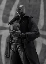 Across the Spider Verse SH Figuarts Spider Man Noir and Spider Ham Action Figure Set - Imagen 5