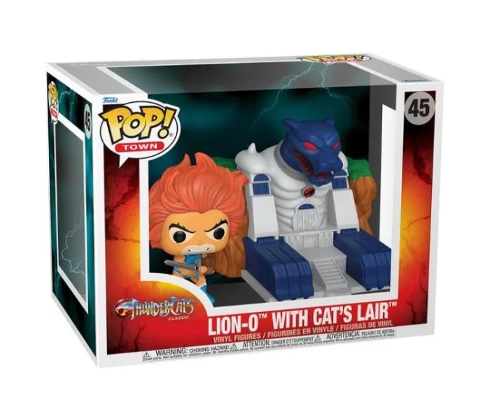 Pop Town ThunderCats Lion O with Cats Lair - Imagen 3