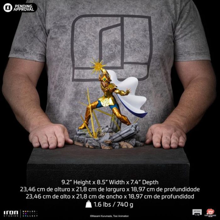 Saint Seiya Leo Aiolia 1/10 Art Scale Limited Edition - Imagen 8