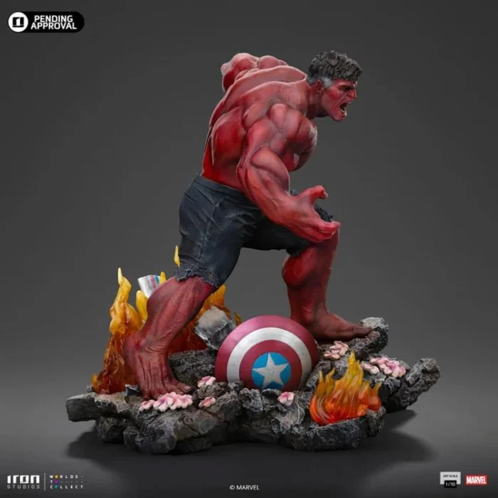 Captain America Brave New World Red Hulk 1/10 Art Scale - Imagen 11