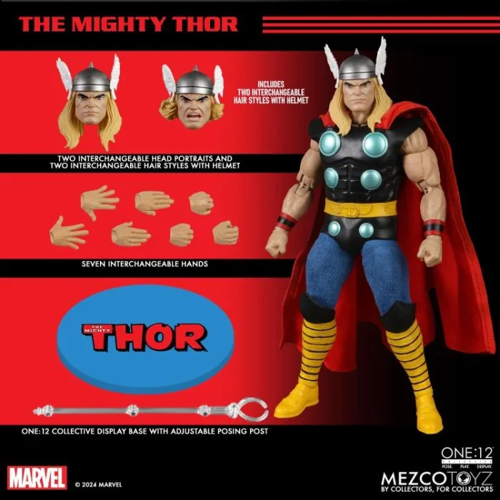 Marvel One12 Collective The Mighty Thor Action Figure - Imagen 9