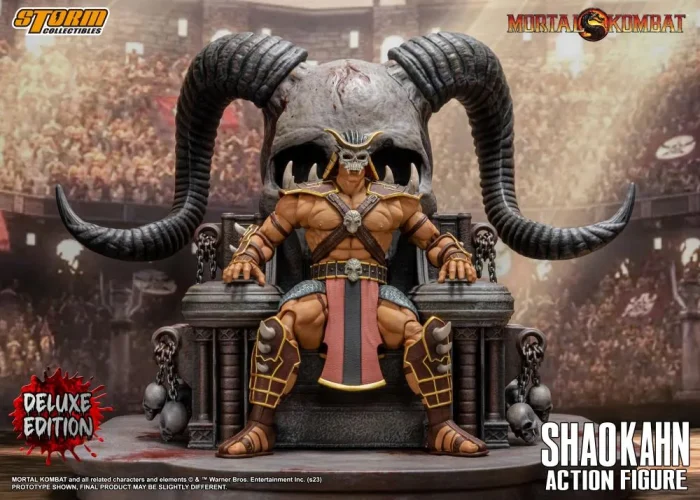 Mortal Kombat Shao Kahn Deluxe Ver 1/12 Scale - Imagen 16