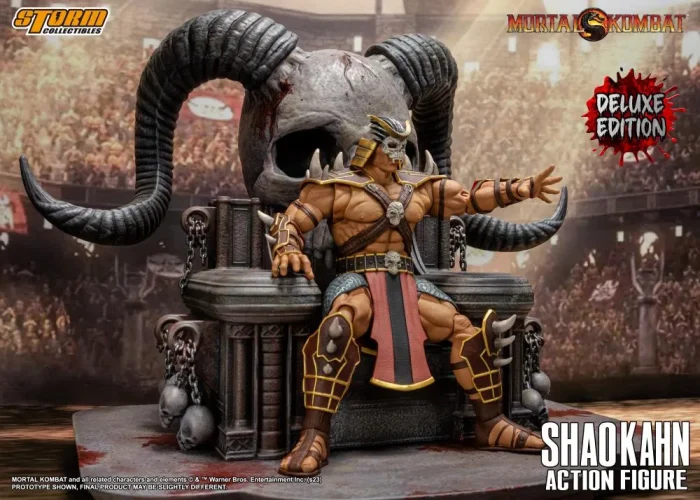Mortal Kombat Shao Kahn Deluxe Ver 1/12 Scale - Imagen 15
