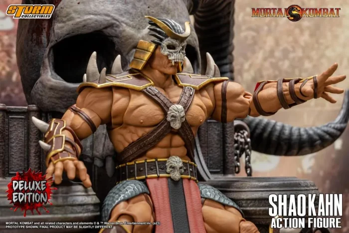 Mortal Kombat Shao Kahn Deluxe Ver 1/12 Scale - Imagen 14