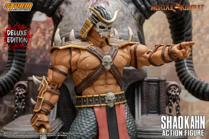 Mortal Kombat Shao Kahn Deluxe Ver 1/12 Scale - Imagen 11