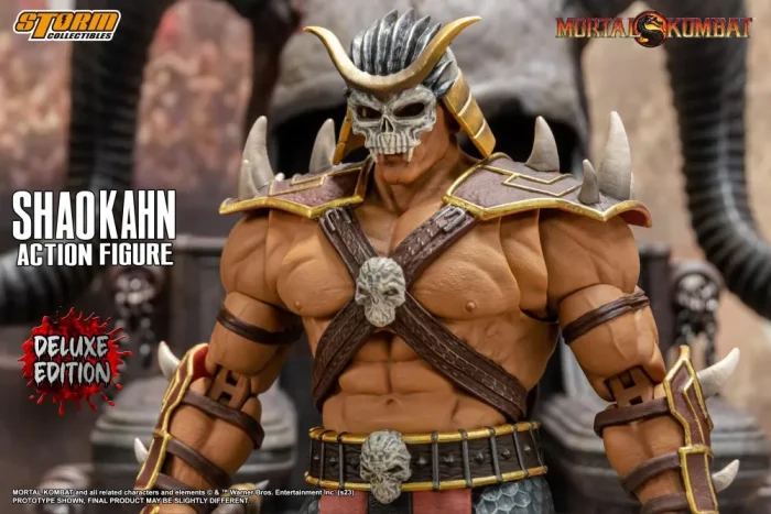 Mortal Kombat Shao Kahn Deluxe Ver 1/12 Scale - Imagen 8
