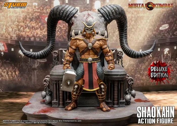 Mortal Kombat Shao Kahn Deluxe Ver 1/12 Scale - Imagen 19