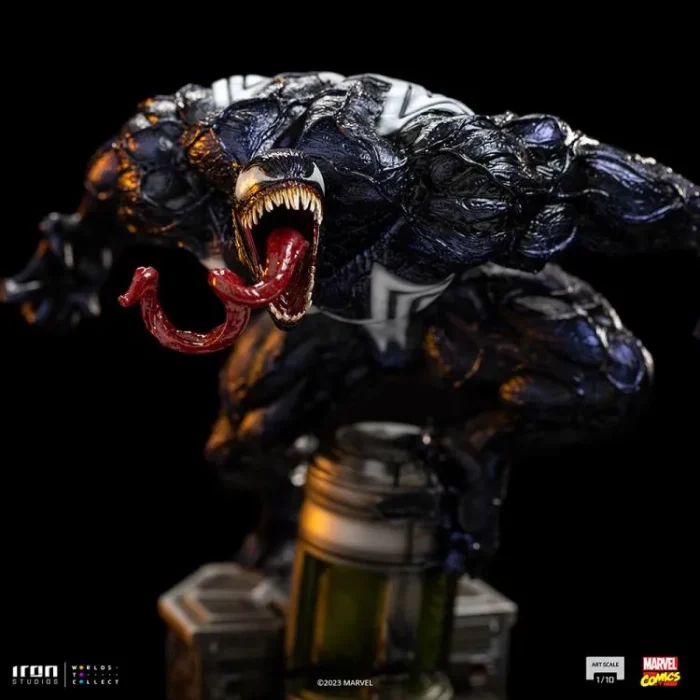 Statue Venom Spider man vs Villains Art Scale 1/10 Iron Studios - Imagen 6