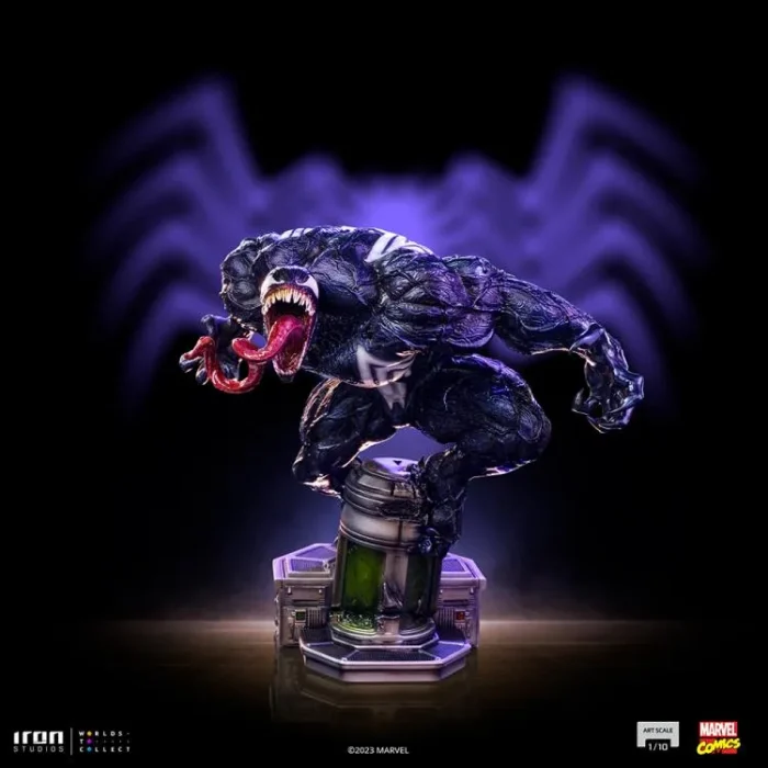 Statue Venom Spider man vs Villains Art Scale 1/10 Iron Studios - Imagen 12