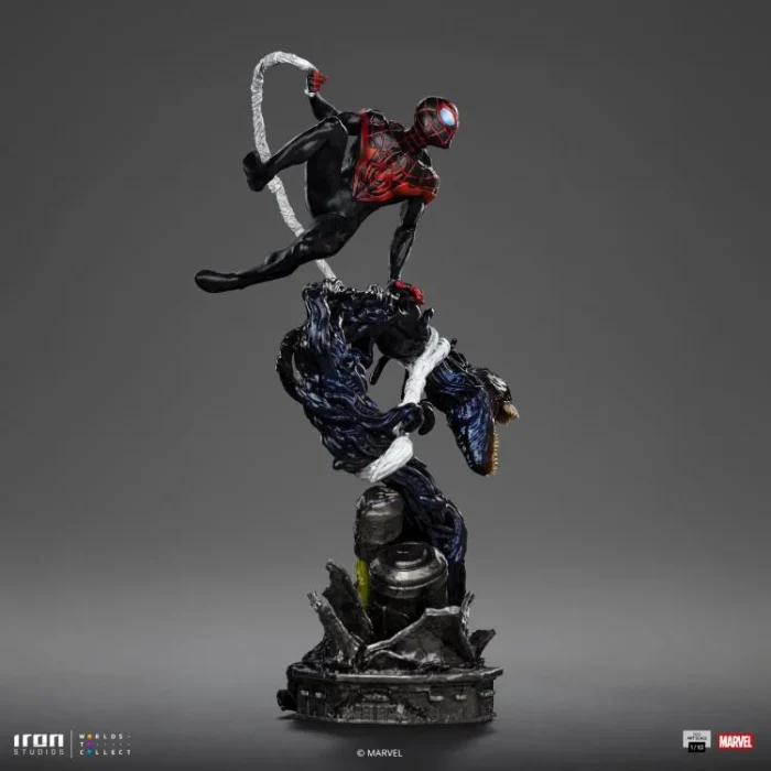 Marvel Spider Man vs Villains Battle Diorama Series Miles Morales 1/10 - Imagen 12
