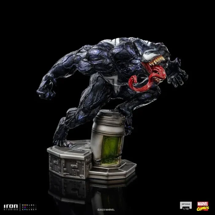 Statue Venom Spider man vs Villains Art Scale 1/10 Iron Studios - Imagen 9