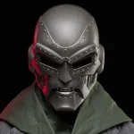 Marvel Legends Doctor Doom Mascara con Capucha - Imagen 6