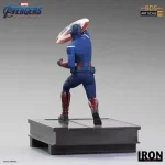 Avengers Endgame Battle Diorama Series Captain America Vs Captain Iron Studios - Imagen 18