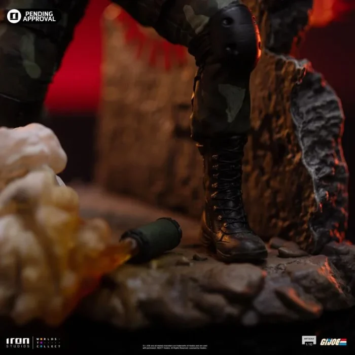 G I Joe Flint 1/10 Art Scale - Imagen 8