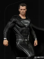 Iron Studios Zack Snyder Justice League Superman Black Suit 1/10 - Imagen 4
