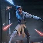 Star Wars The Clone Wars Obi Wan Kenobi 1/10 Art Scale