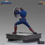 Avengers Endgame Battle Diorama Series Captain America Vs Captain Iron Studios - Imagen 14