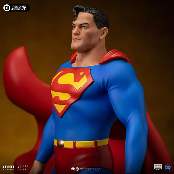 Iron Studios DC Superman Art Scale 1/10 Estatua exclusiva CCXP24 - Imagen 4