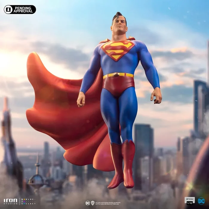 Iron Studios DC Superman Art Scale 1/10 Estatua exclusiva CCXP24