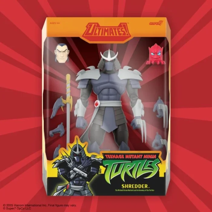 Teenage Mutant Ninja Turtles ULTIMATES Shredder Figura de Accion - Imagen 5
