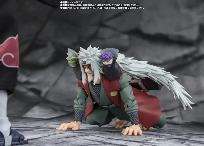 Naruto Shippuden SH Figuarts Jiraiya Hidden Leaf Heroic Master Sage Sage Mode - Imagen 6