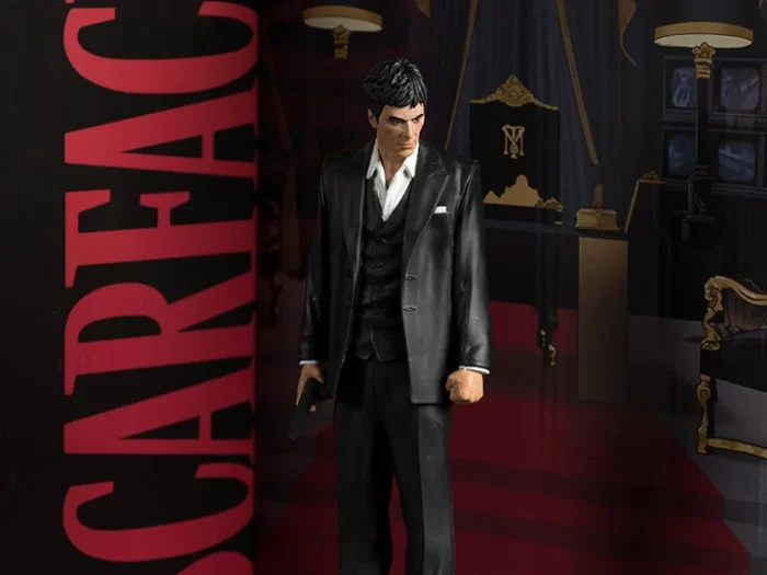 Scarface Movie Maniacs Tony Montana Figura de Edicion Limitada