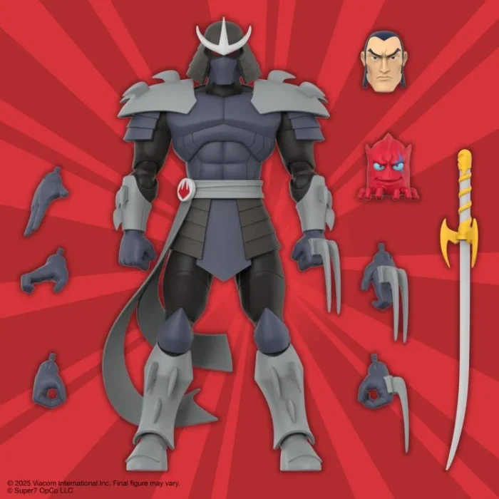 Teenage Mutant Ninja Turtles ULTIMATES Shredder Figura de Accion - Imagen 4