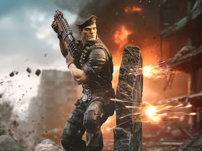 G I Joe Flint 1/10 Art Scale