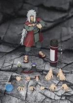 Naruto Shippuden SH Figuarts Jiraiya Hidden Leaf Heroic Master Sage Sage Mode - Imagen 10