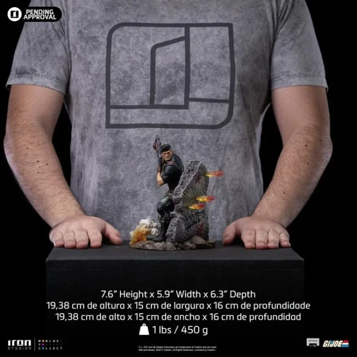 G I Joe Flint 1/10 Art Scale - Imagen 15