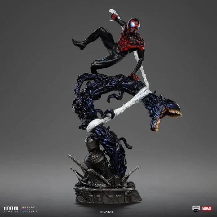 Marvel Spider Man vs Villains Battle Diorama Series Miles Morales 1/10 - Imagen 9