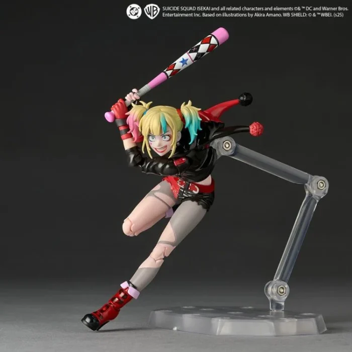 Suicide Squad Isekai Amazing Yamaguchi Revoltech NR082 Harley Quinn - Imagen 8