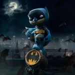 DC Comics MiniCo Batman on Bat-Signal