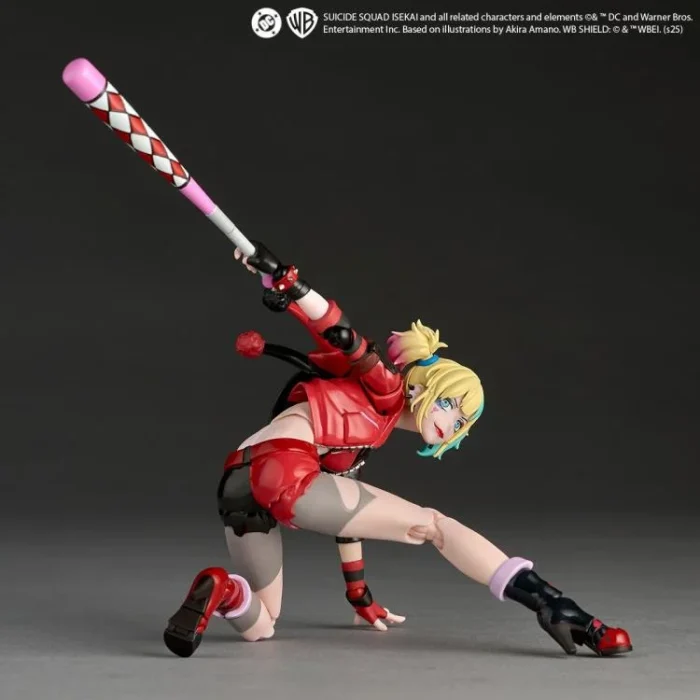 Suicide Squad Isekai Amazing Yamaguchi Revoltech NR082 Harley Quinn - Imagen 6