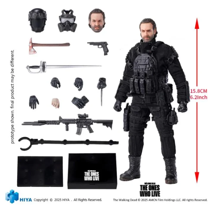 The Walking Dead The Ones Who Lived Exquisite Super Series Rick Grimes 1/12 - Imagen 9