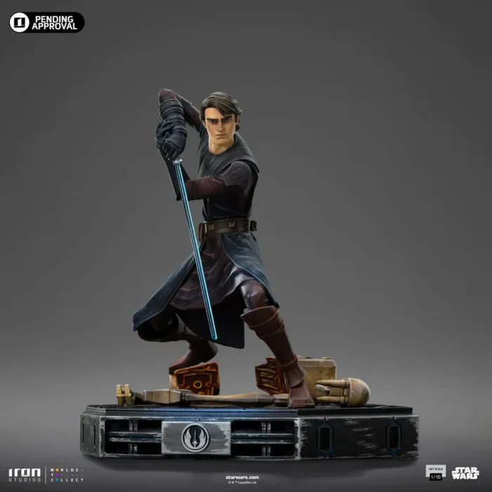 Anakin Skywalker Star Wars Clone Wars Art Scale 1/10 - Imagen 2