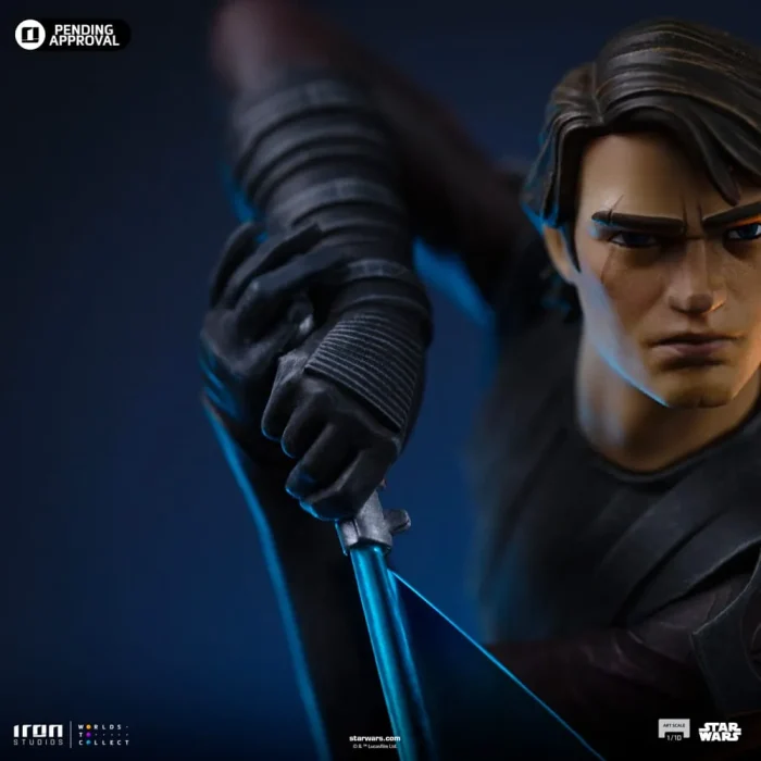 Anakin Skywalker Star Wars Clone Wars Art Scale 1/10 - Imagen 13