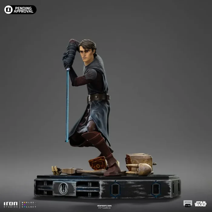 Anakin Skywalker Star Wars Clone Wars Art Scale 1/10 - Imagen 4