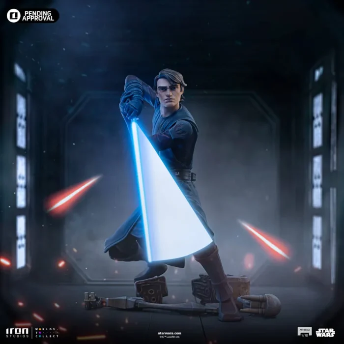 Anakin Skywalker Star Wars Clone Wars Art Scale 1/10