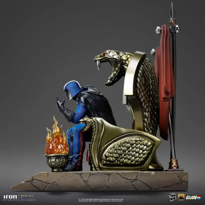 Cobra Commander GI Joe Art Scale 1/10 - Imagen 5