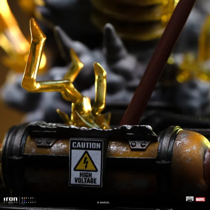Electro SpiderMan vs Villains Diorama BDS Art Scale 1/10 - Imagen 11