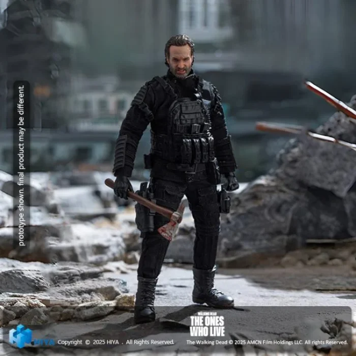 The Walking Dead The Ones Who Lived Exquisite Super Series Rick Grimes 1/12 - Imagen 2