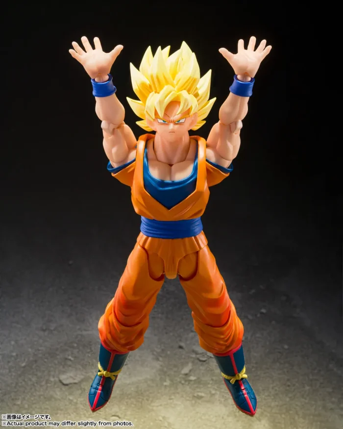 SH FIGUARTS Dragon Ball Z Super Saiyajin Son Goku The Game Begin - Imagen 5