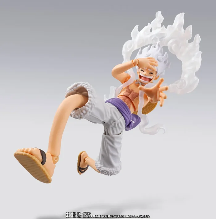 SH FIGUARTS One Piece Gear 5 Monkey D Luffy Egghead - Imagen 4