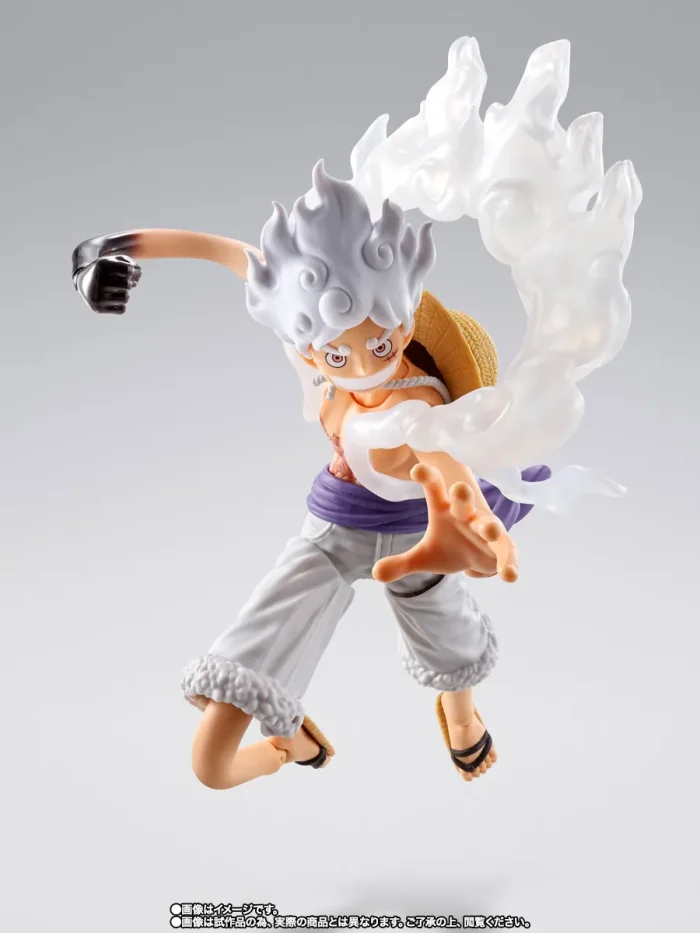 SH FIGUARTS One Piece Gear 5 Monkey D Luffy Egghead - Imagen 2