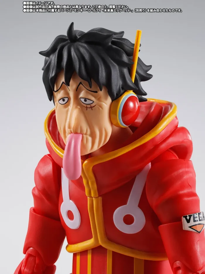 SH FIGUARTS One Piece Gear 5 Monkey D Luffy Egghead - Imagen 9